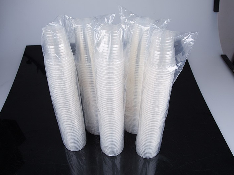 Lazer Saymalı Plastik Bardak Paketleme Makinesi