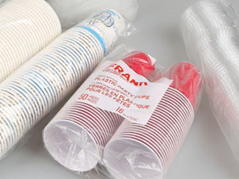 Lazer Saymalı Plastik Bardak Paketleme Makinesi